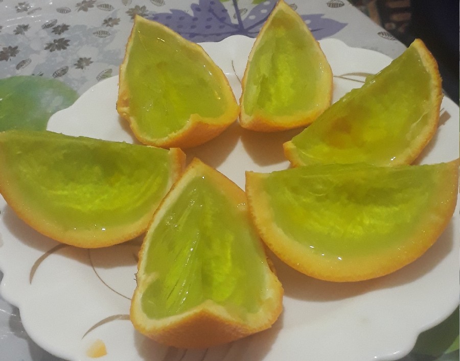 عکس پرتقال ژله ای