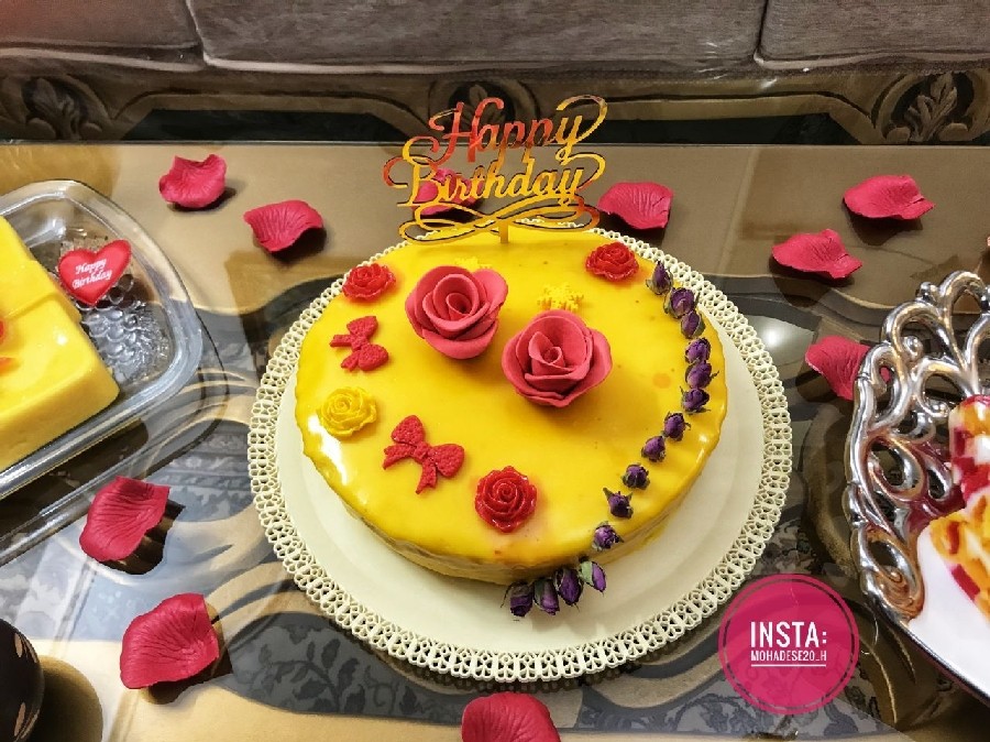 کیک تولدم
