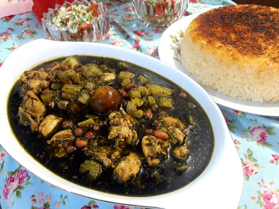 عکس خورشت کرفس