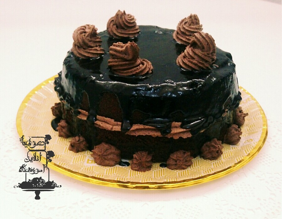 کیک تولد دابل خیس