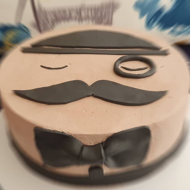 عکس کیک شکلاتی به مناسبت روز مرد