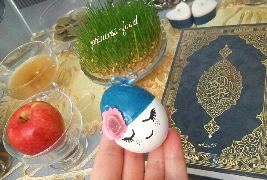 عکس تخم مرغ رنگی عید