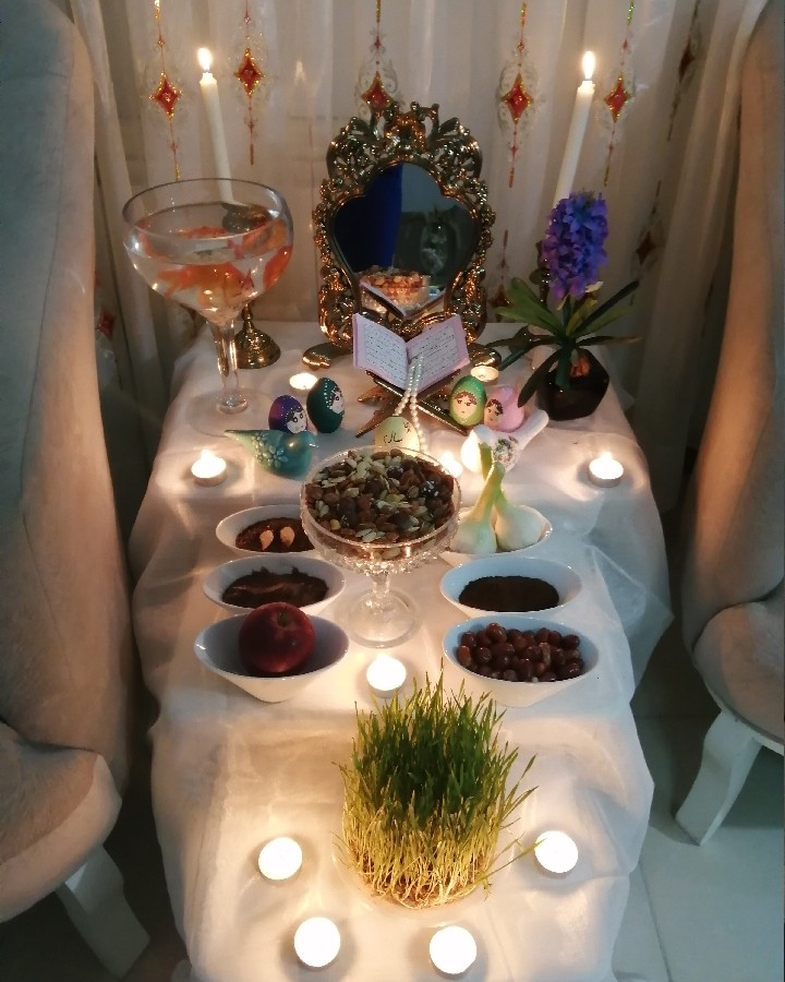 عکس سفره هفت سین 99