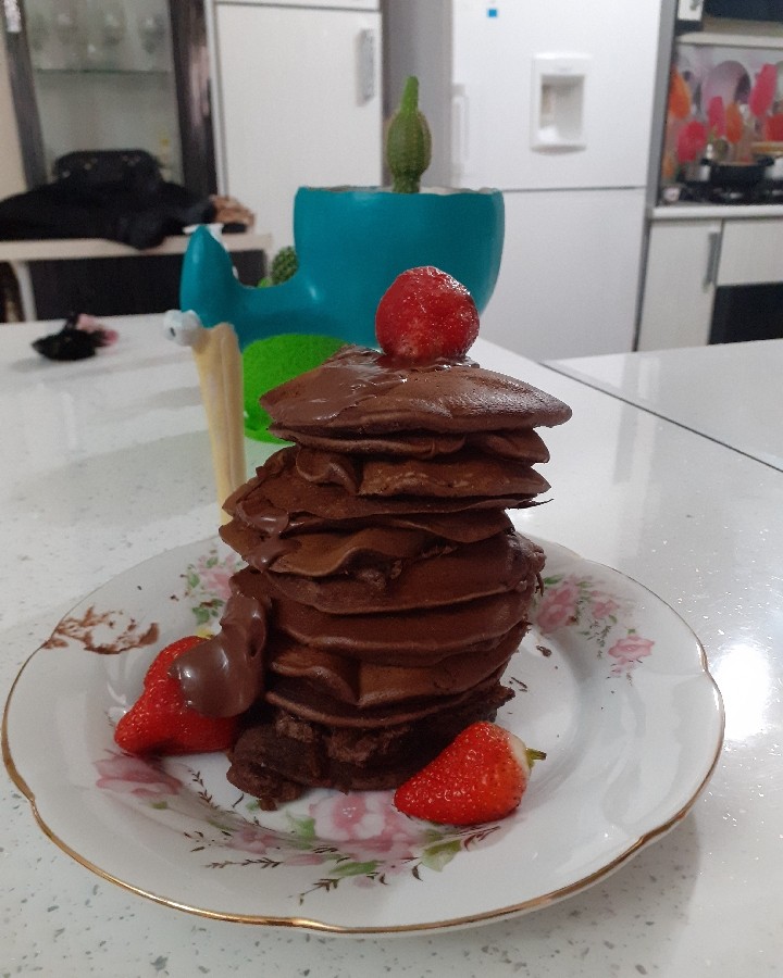 پنکیک شکلاتی