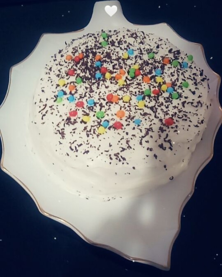 عکس کیک خامه ای