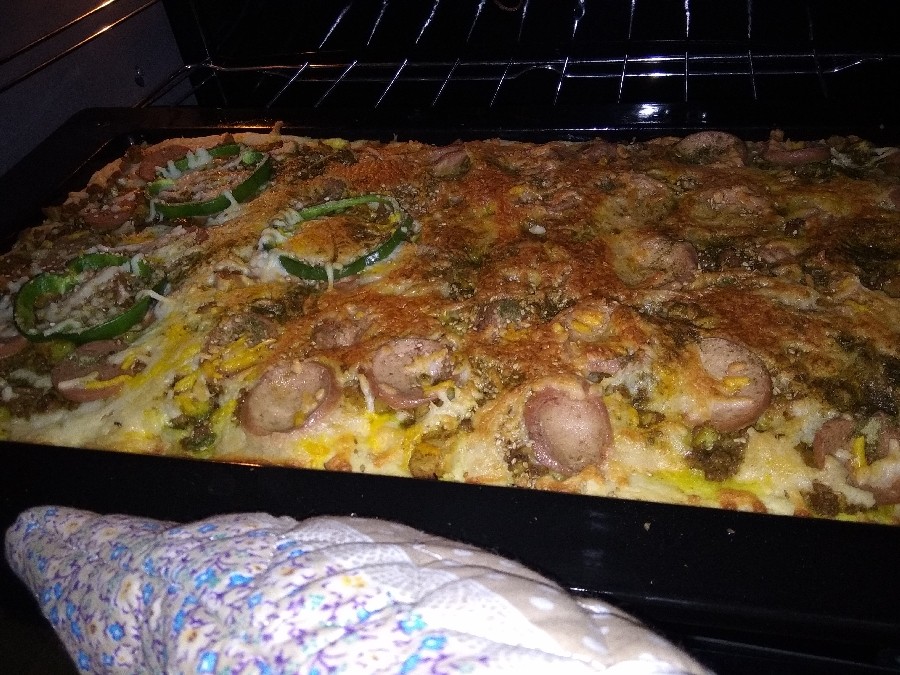 پیتزا کوکتل/جگرو قارچ کبابی/کتلت قارچ