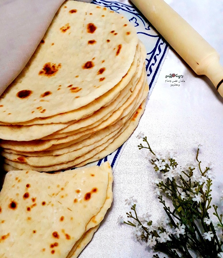 عکس نان لواش (خانگی)