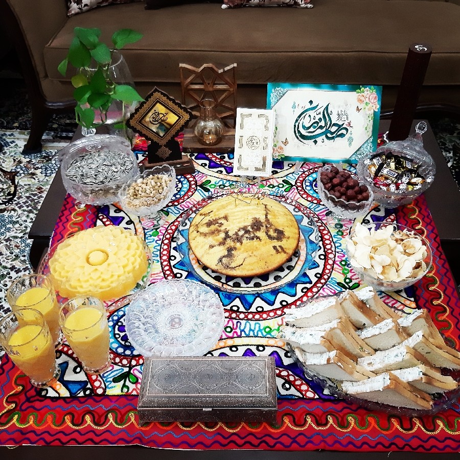 عکس جشن_خانگی_نیمه_شعبان