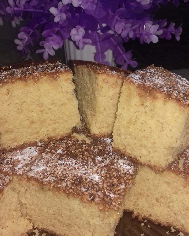 کیک خیس زعفرونی