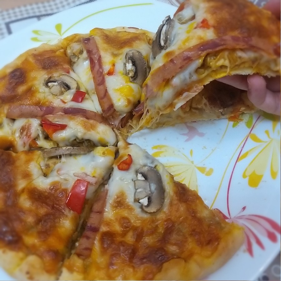 پیتزا خونگی