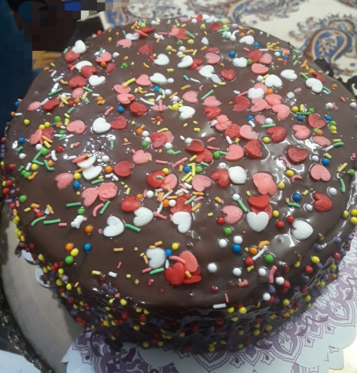 کیک تولد خانگی در ایام قرنطینه