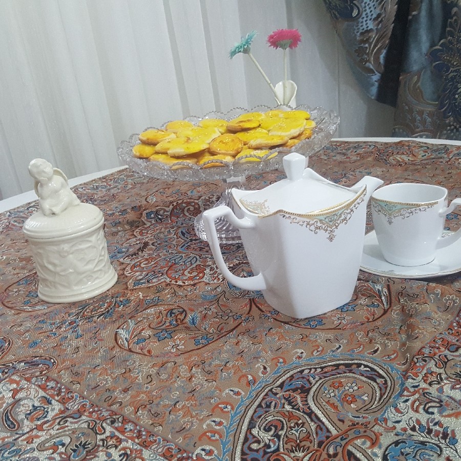 عکس نان چای قزوینی