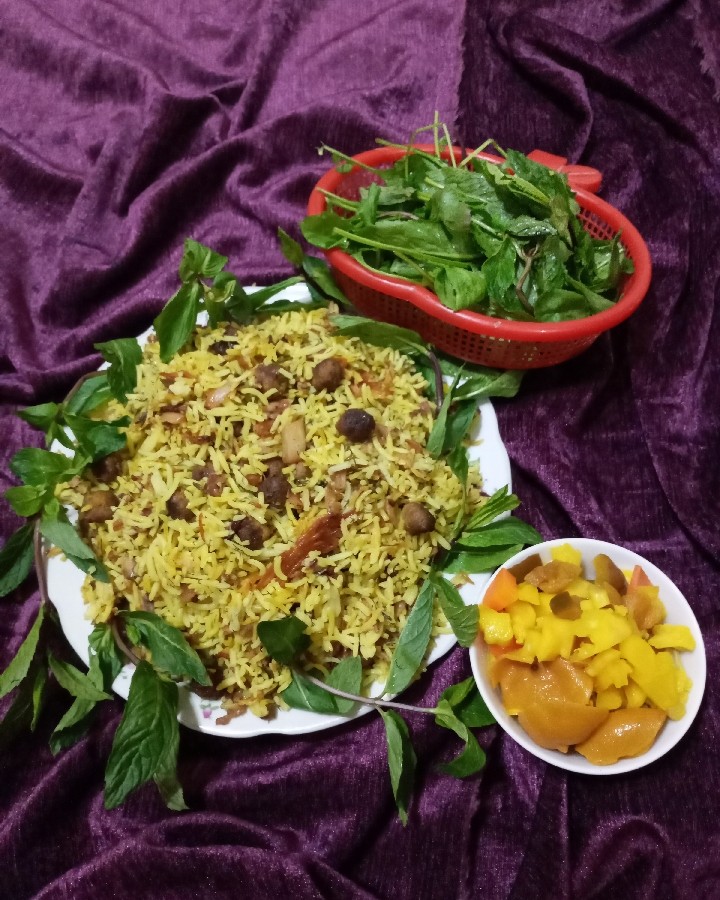 کلم پلو شیرازی اصل