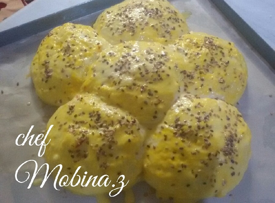 عکس نان بریوش آماده برای پختن