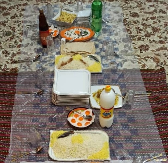 عکس شام مهمونی