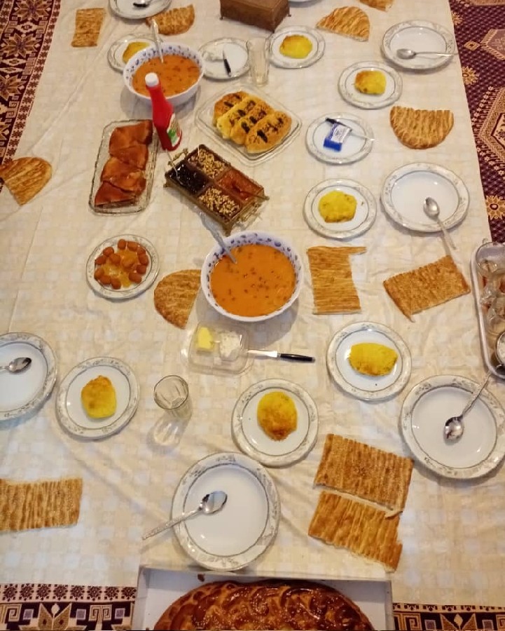 عکس افطاری خونه مامان جووونم