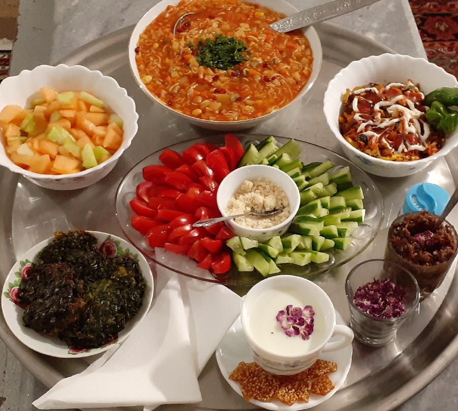 عکس افطاریه ششم رمضان