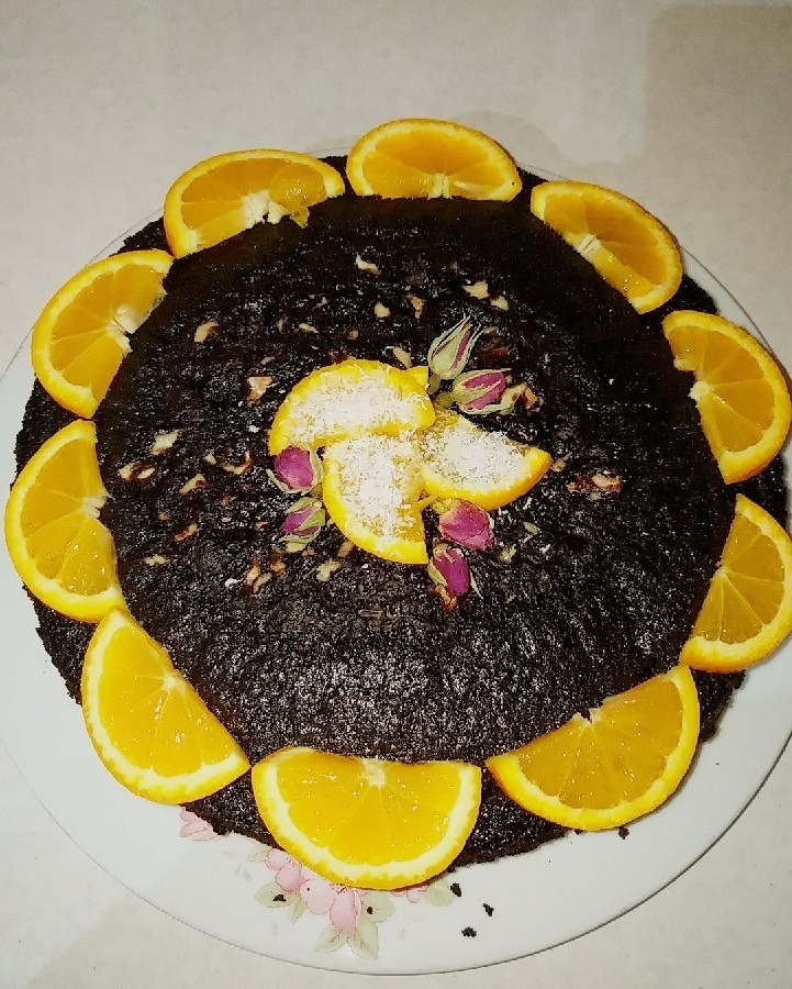 عکس کیک شکلاتی موزی بادستور شایلی عزیز