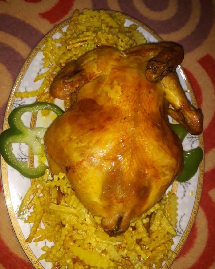 عکس مرغ شکم پر افطار