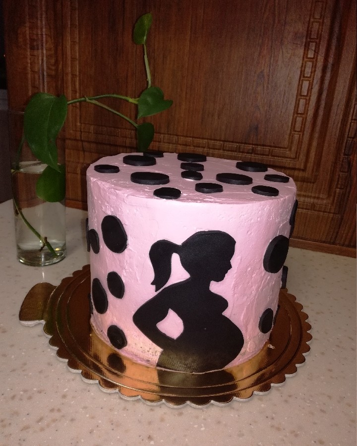 عکس کیک به مناسبت حاملگی خواهرم