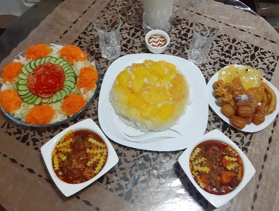 عکس خورش لوبیا سبز