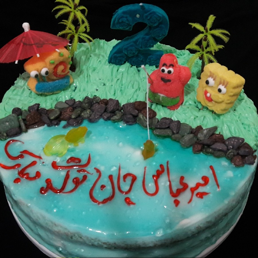 عکس ۵۶ـ کیک تولد