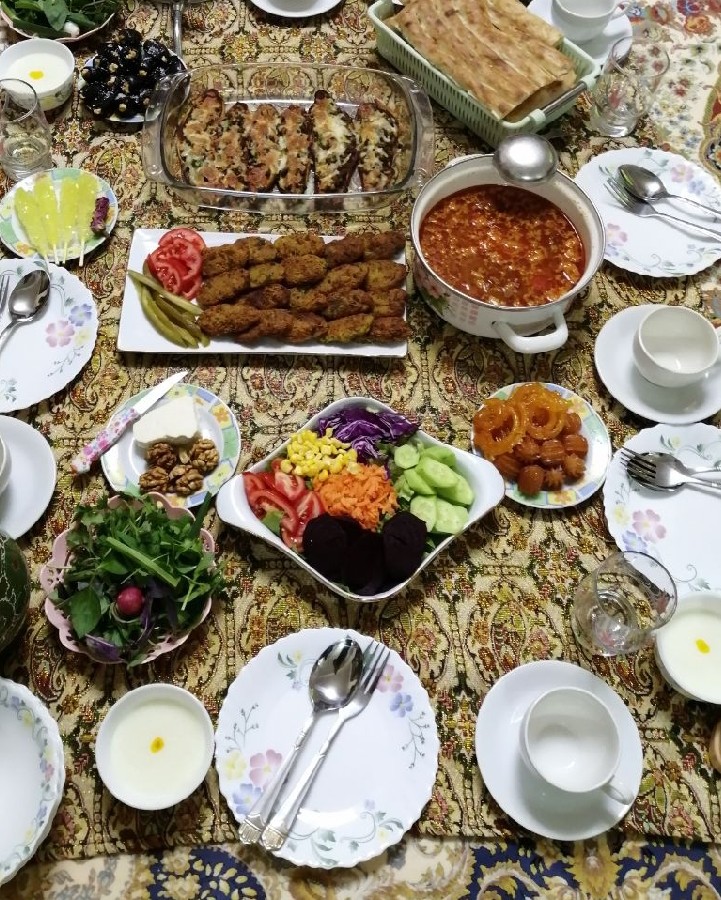 عکس افطاری