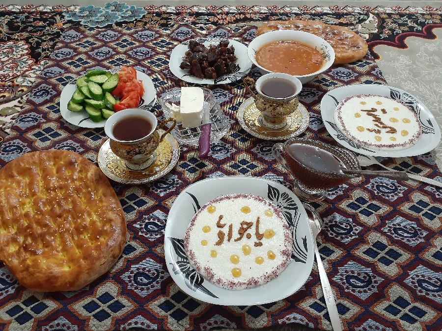 عکس افطاری ساده ما