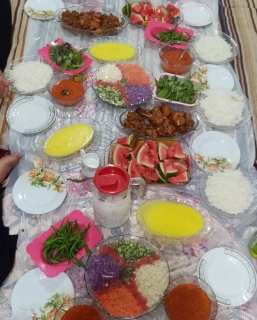 افطاری مهمان آجی جوون