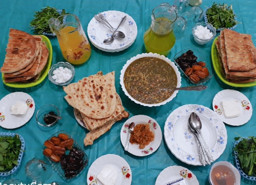 عکس سفره افطاری ماه رمضان 