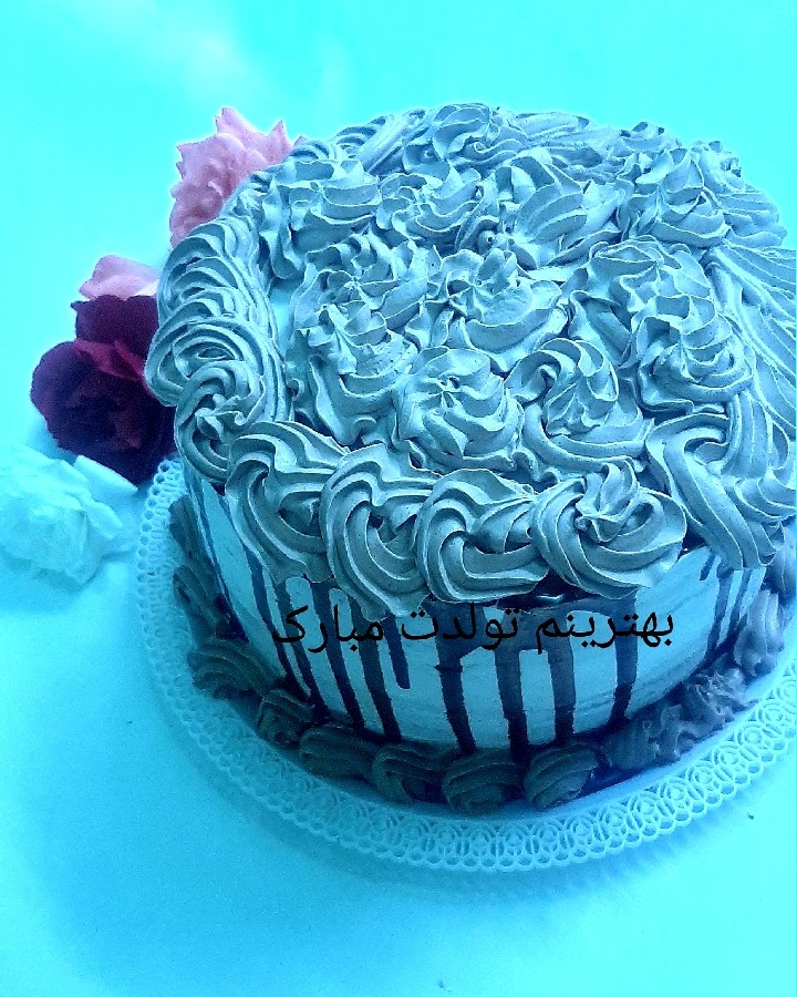 عکس اینم کیک تولد همسر عزیزم