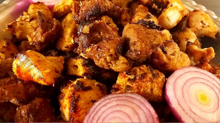 عکس کباب جوجه وچنجه بادنبه
