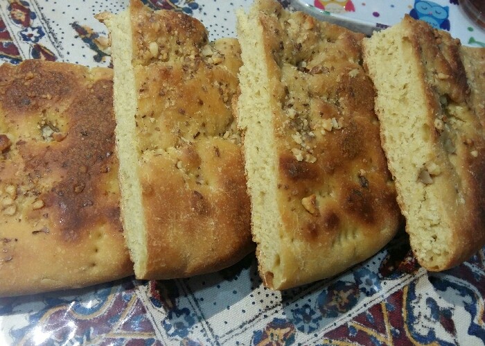 عکس نان تابه ای بسی خوشمزه و خوش عطر ??