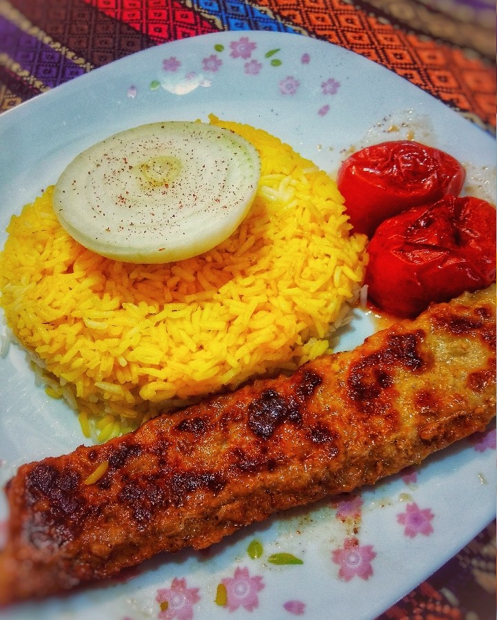 عکس کباب تابه ای مرغ وعده سحری