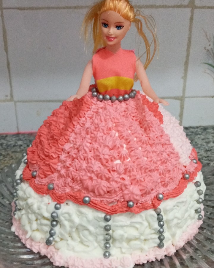 عکس کیک تولد باربی