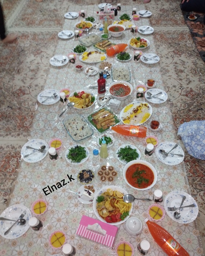 عکس افطاری مامانم