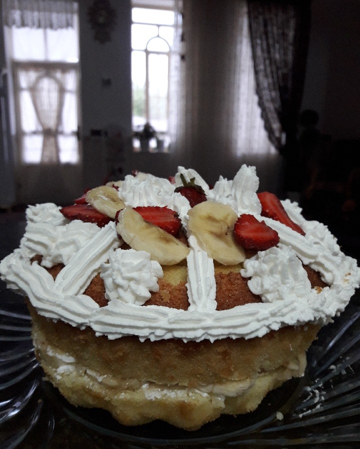 کیک  اسفنجی