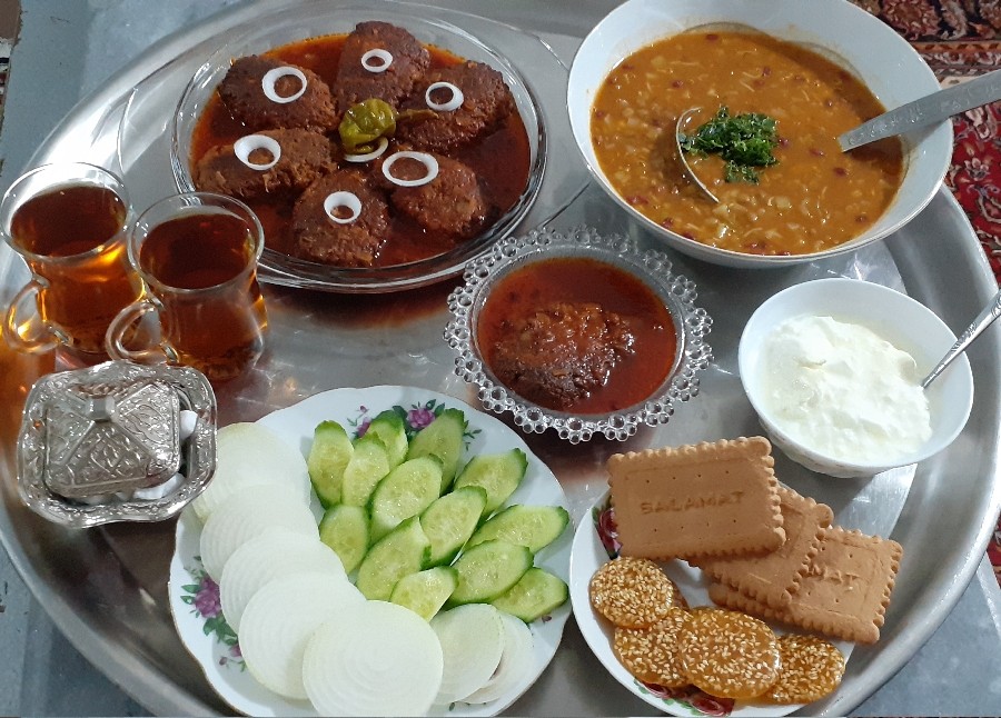 عکس کوفته هویج..افطار ۱۶ رمضان