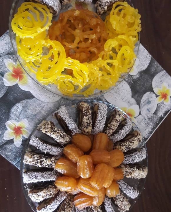 رولت خرما برای مهمونای عزیزم در ماه رمضان