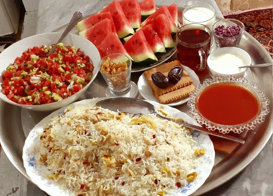 عکس افطار ۱۷ رمضان ۱۳۹۹