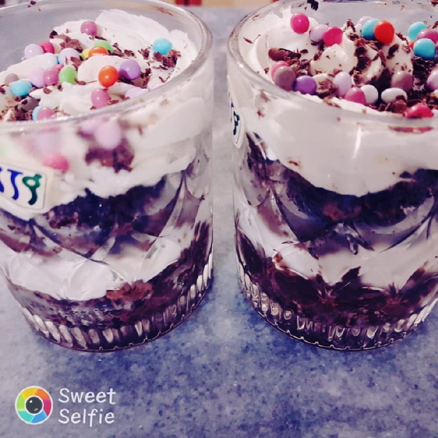 دسر شکلاتی بسیار خوشمزه و عالییی برای استفاده در مهمانی??