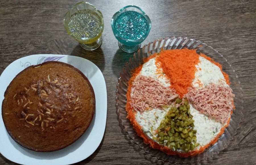 عکس شام و دسر امشب