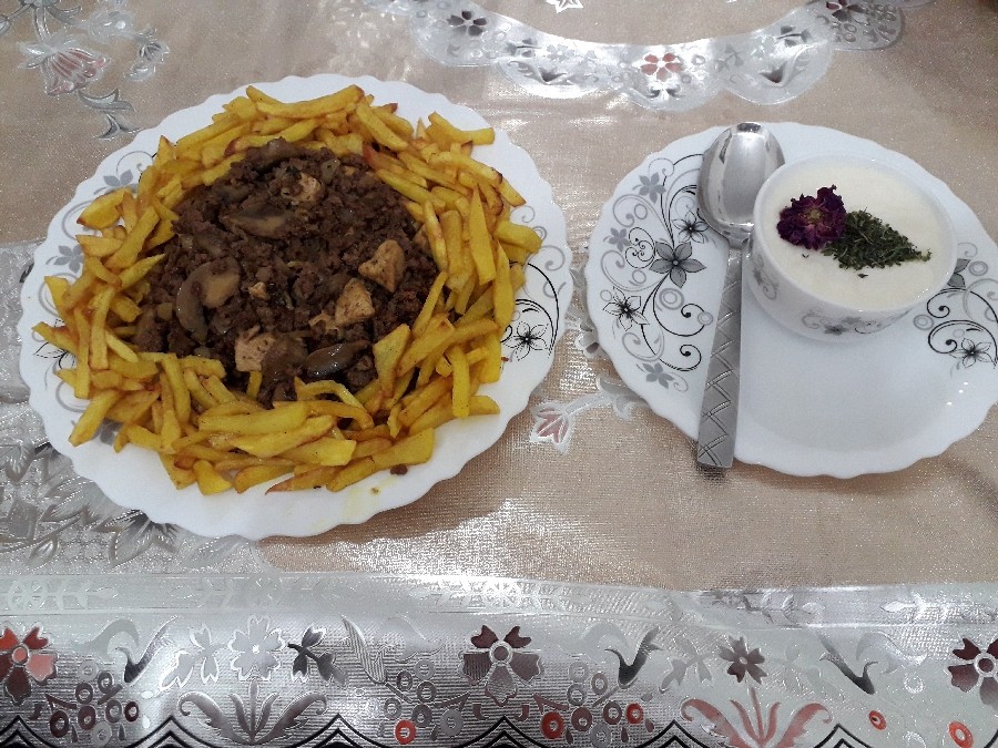 عکس خوراک سینه مرغ ?چرخ کرده