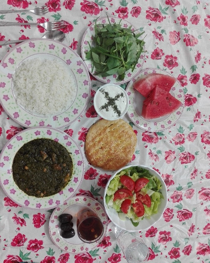 عکس سفره سحری