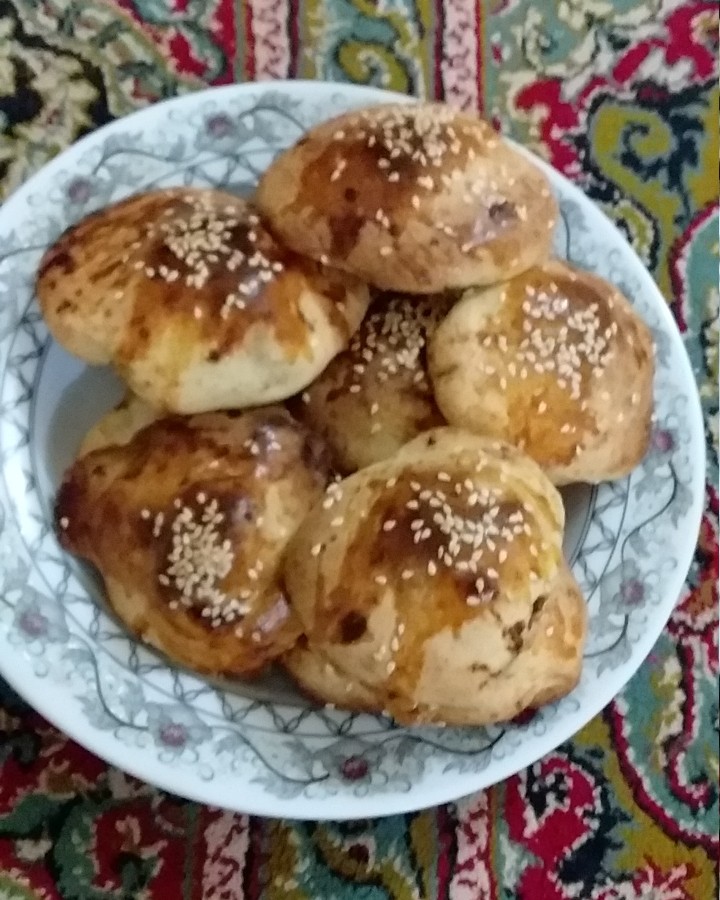 عکس کولوچه خرمایی خیلی خوشمزه بود