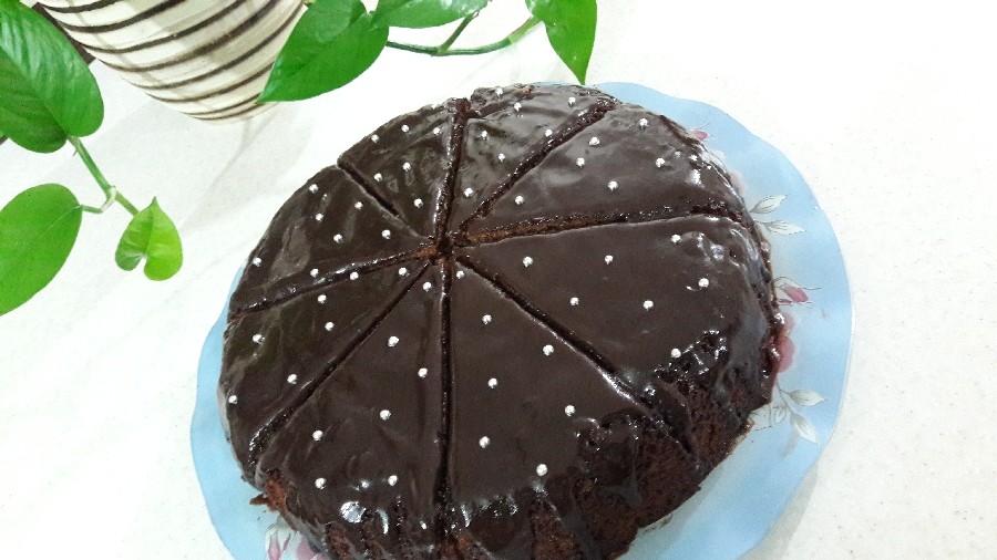 عکس  کیک شکلاتی با دستور خوب شایلی جون