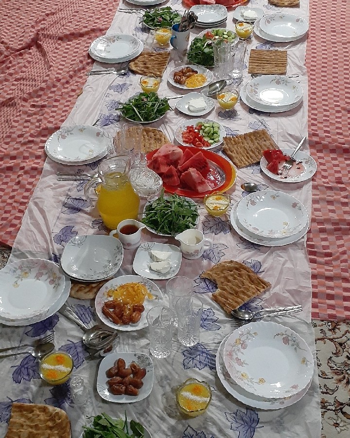 عکس افطاری خونه خواهری
