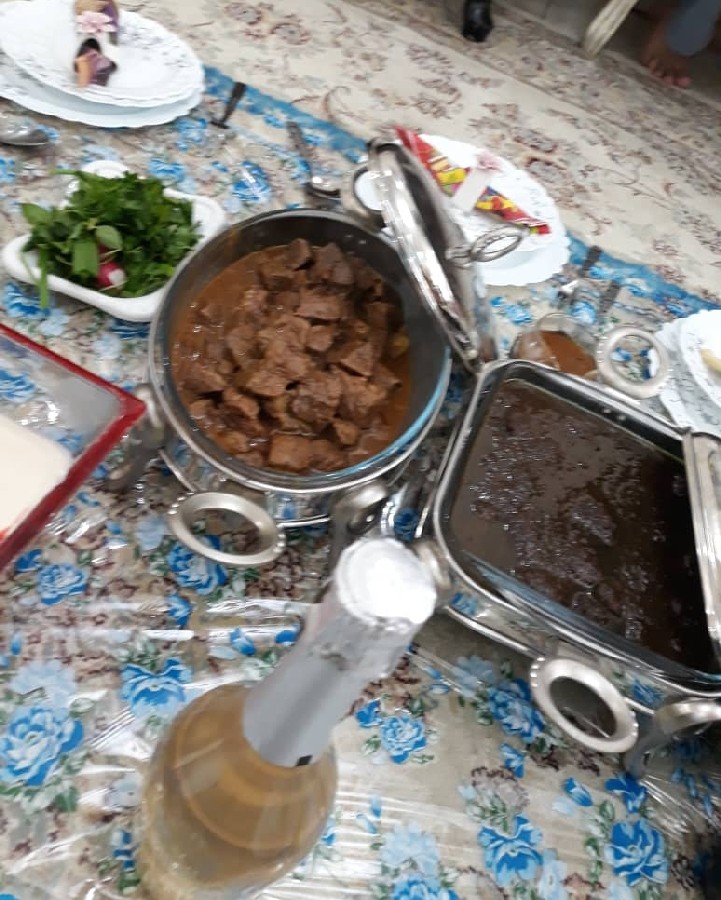 عکس بازم یه سفره افطاری دیگه