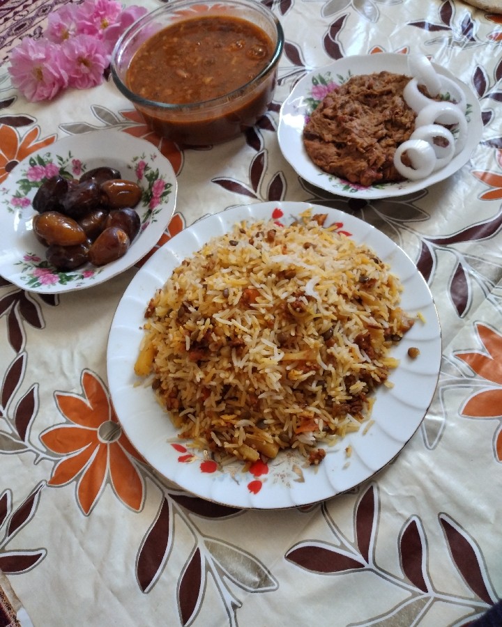 عکس افطاری جان