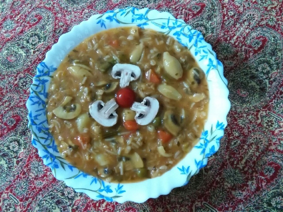 سوپ ماکارانی فرمی